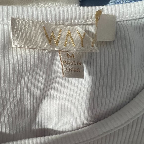 NWOT WAYF‎ Jayce Ruched Racer Tank (M) - Picture 7 of 11